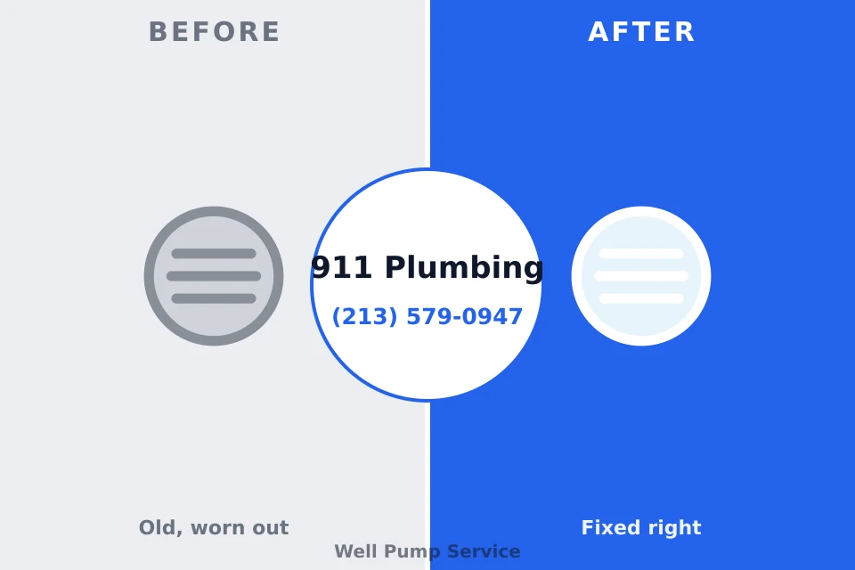 Before and after: plumbing repair Little Canada, MN